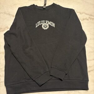 lululemon athletica Charcoal Crewneck Sweater